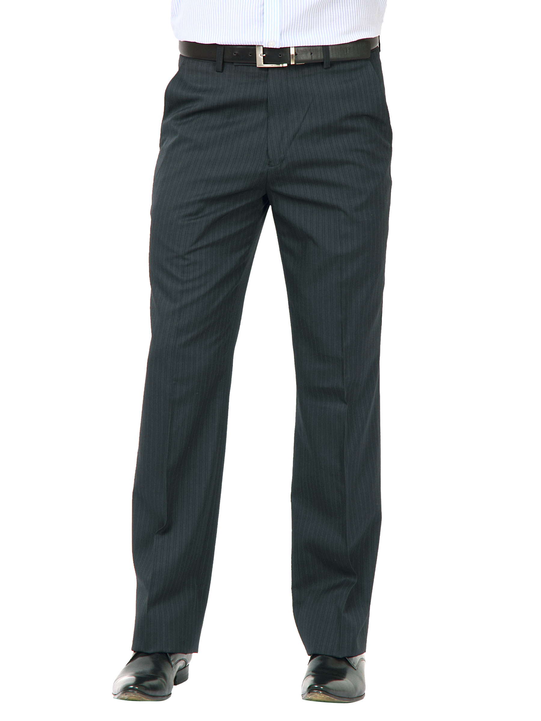 John Miller Men Line Navy Blue Trousers