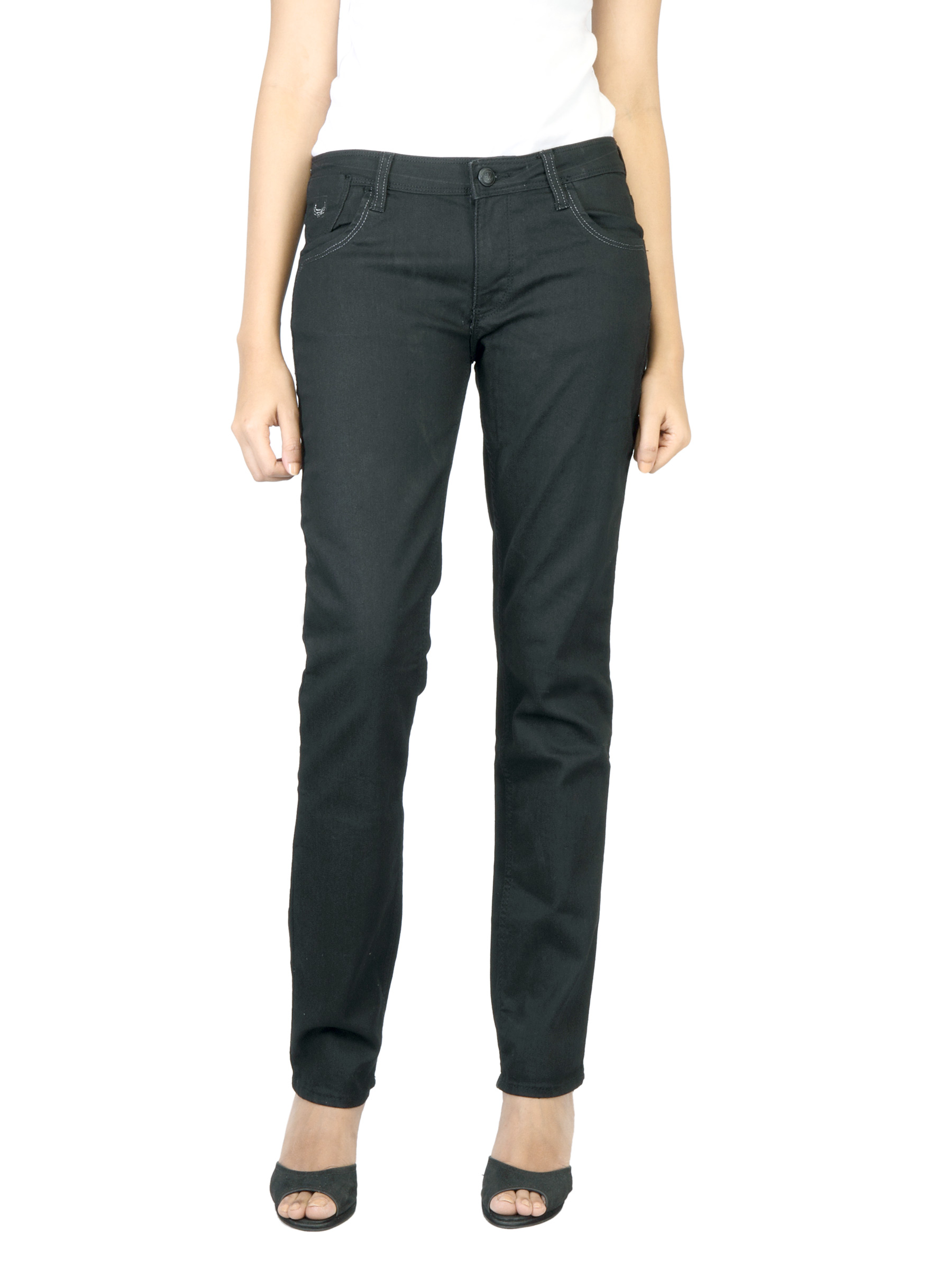 Flying Machine Women Veron Black Jeans