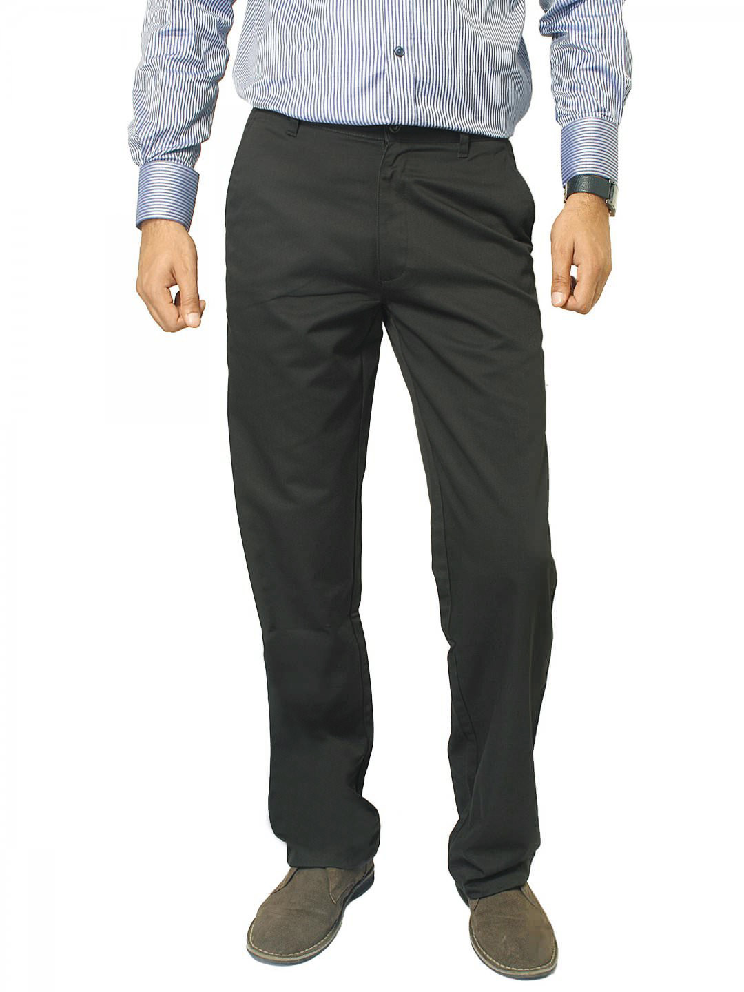 Basics Men Olive Trousers