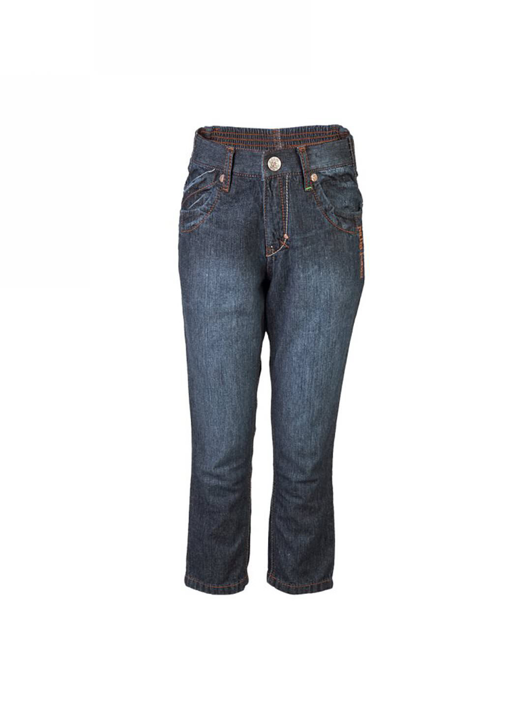 Palm Tree Kids Boy Washed Blue Jeans