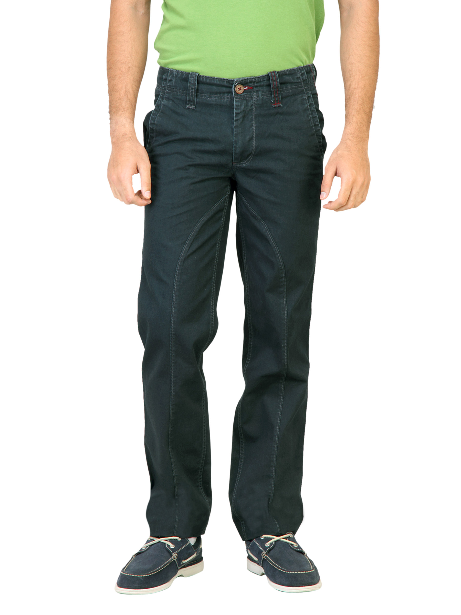 Probase Men Solid DK.Grey Trousers