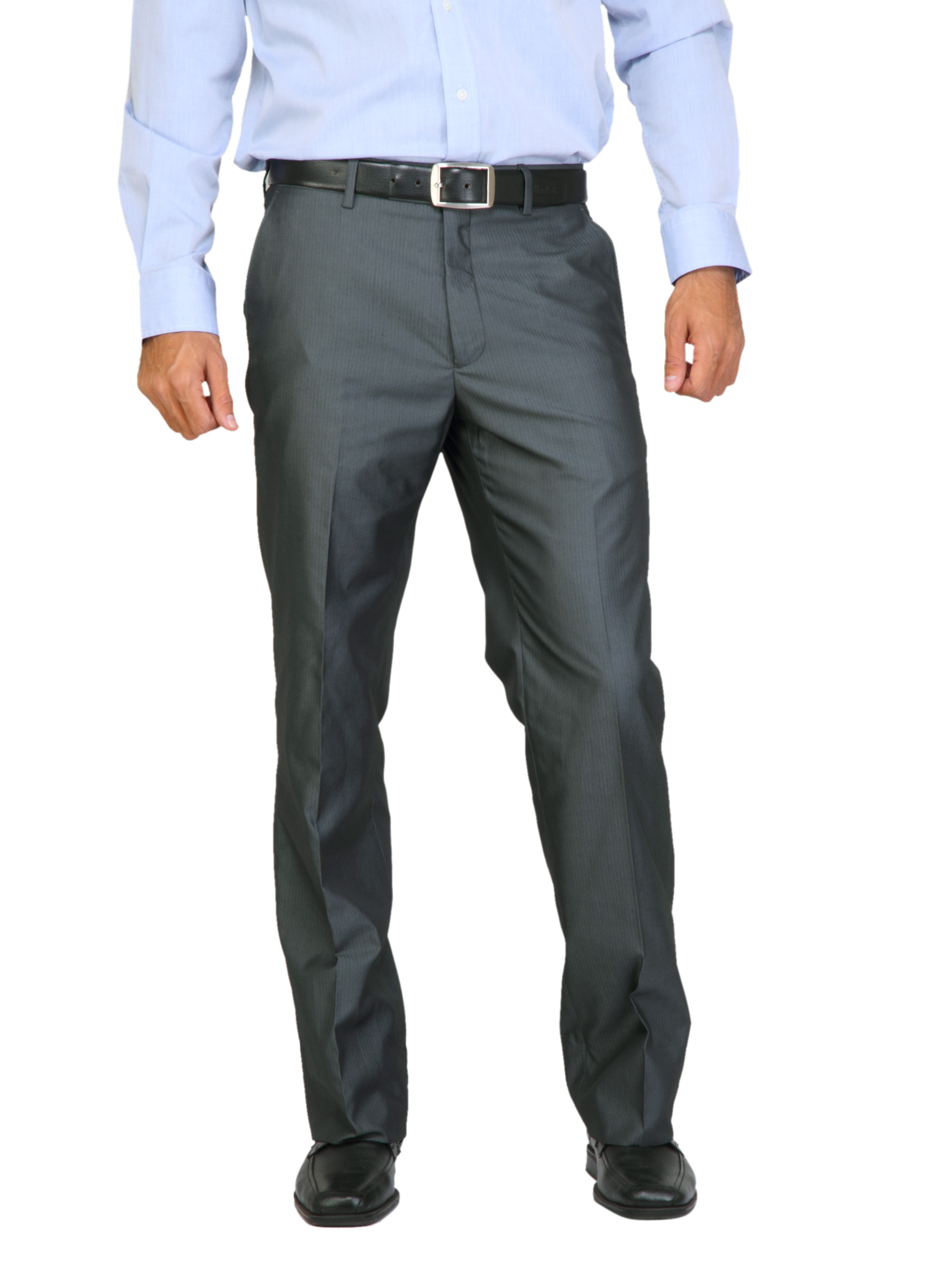 Arrow Men TR Finish Grey Trousers