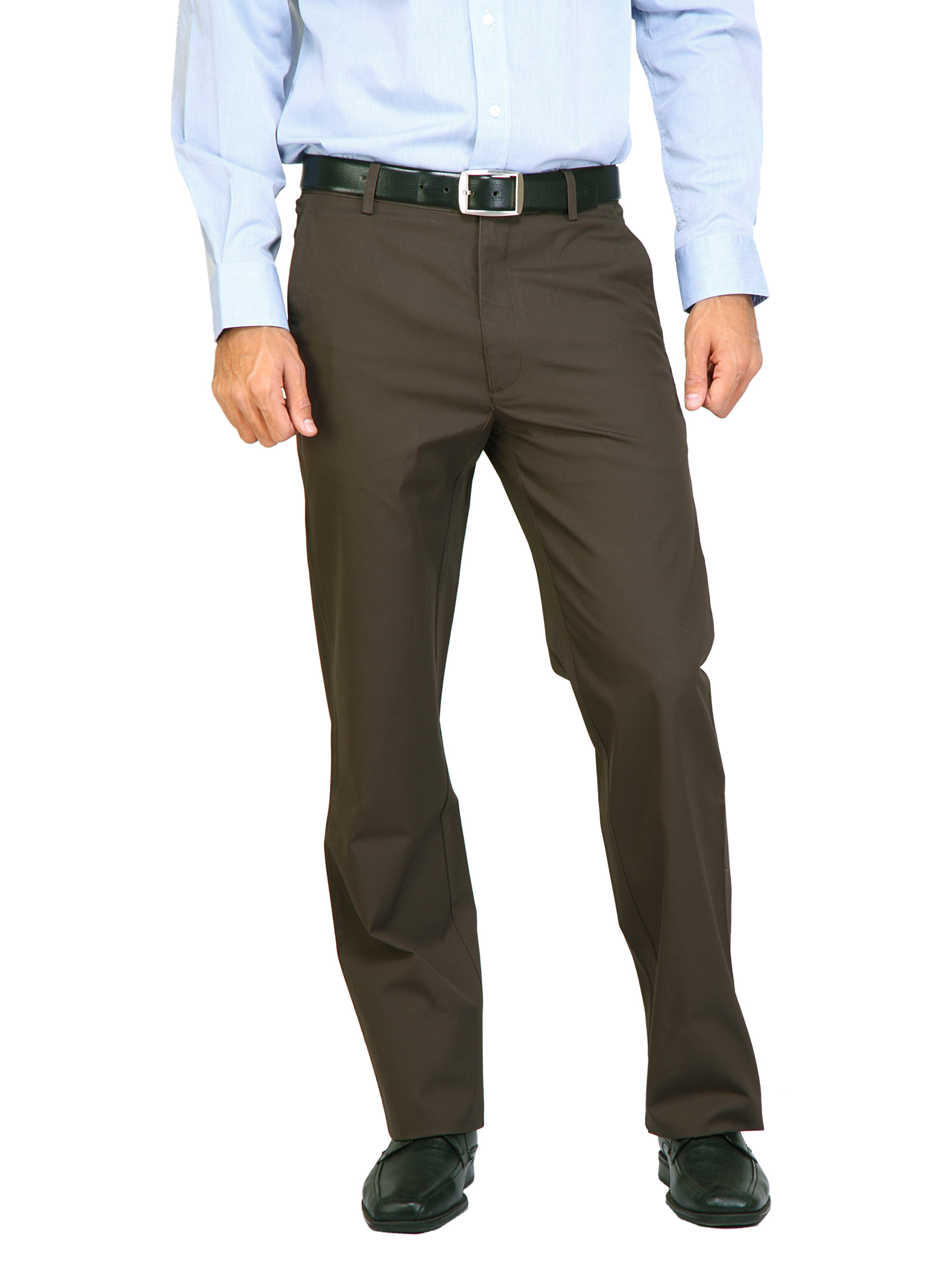 Arrow Sport Men Solid  Brown Trousers