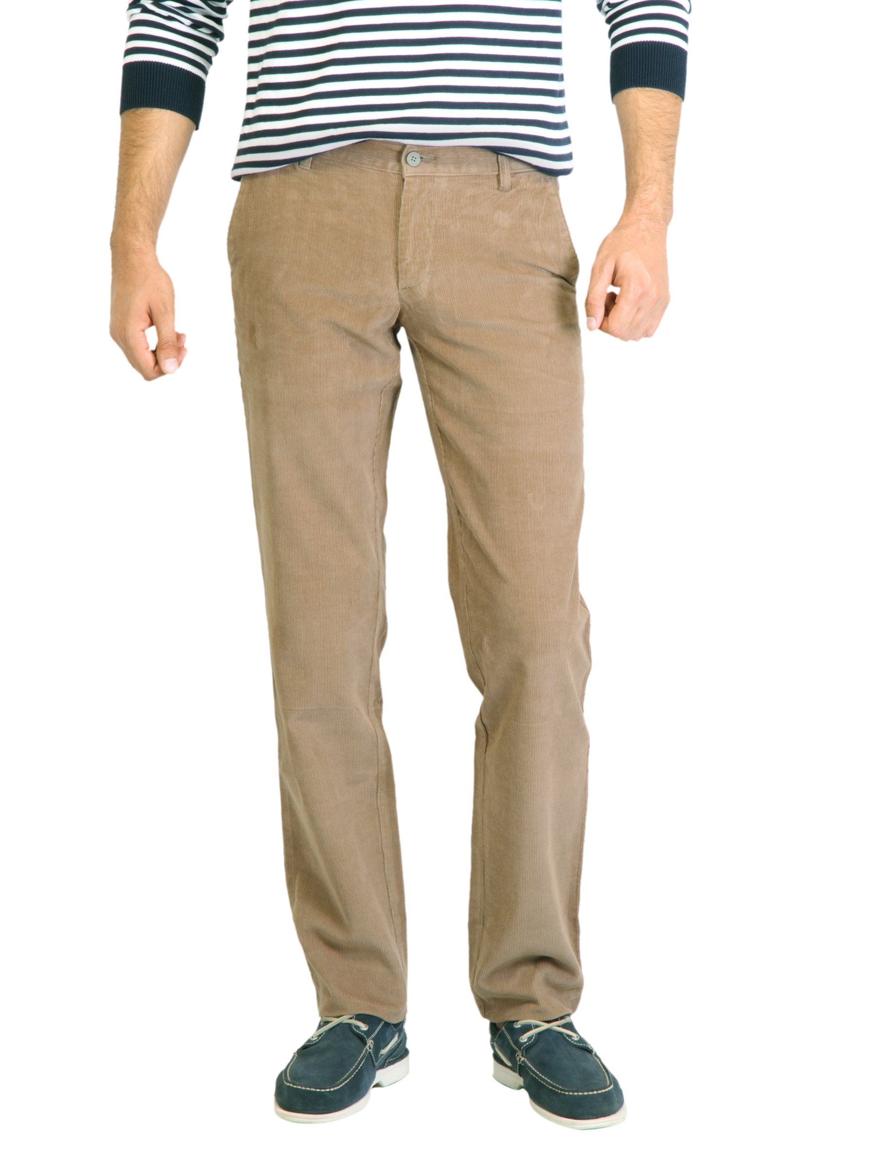 Turtle Solid Men  Khaki Trouser