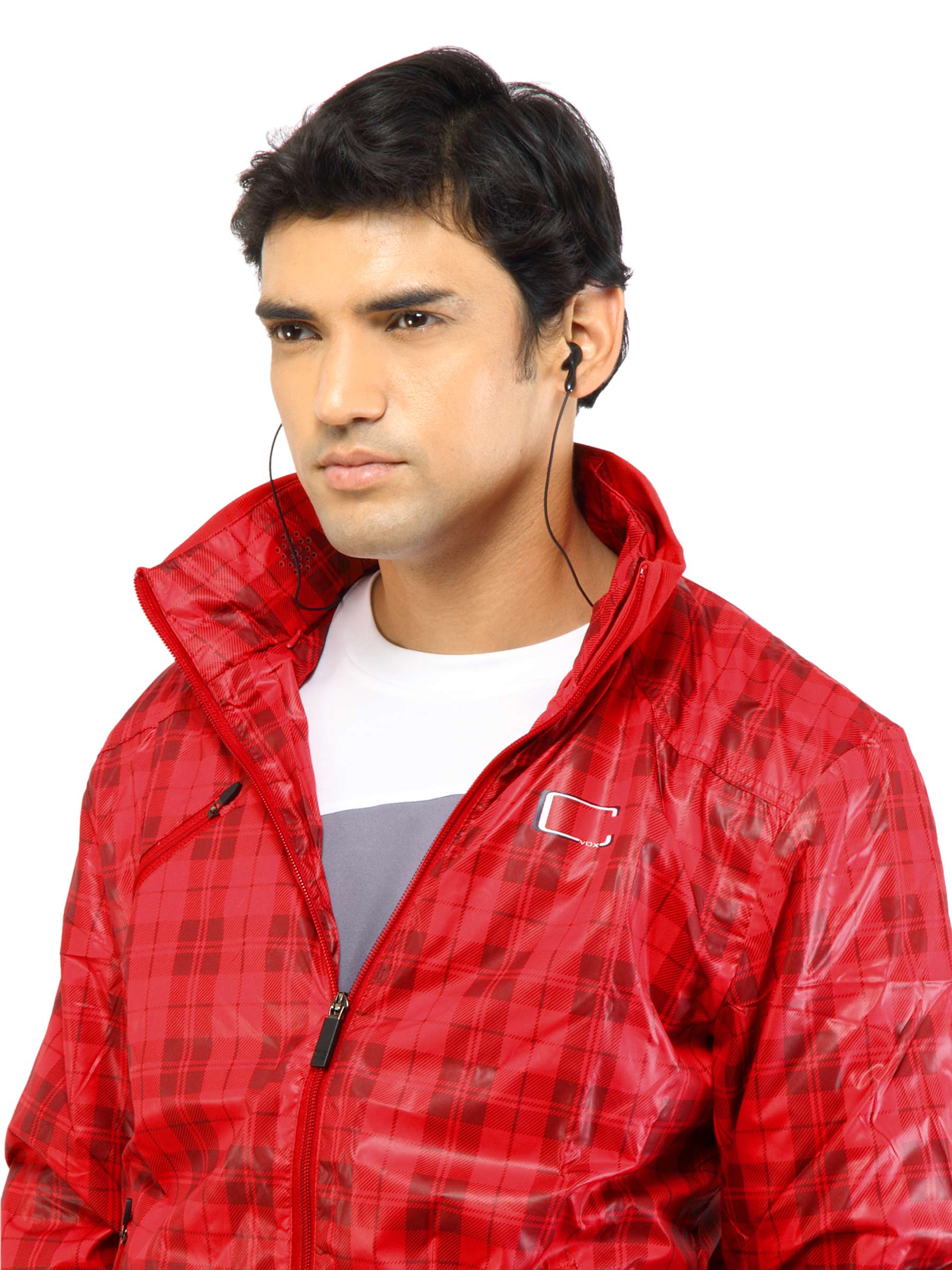 C Vox Men Red Jacket