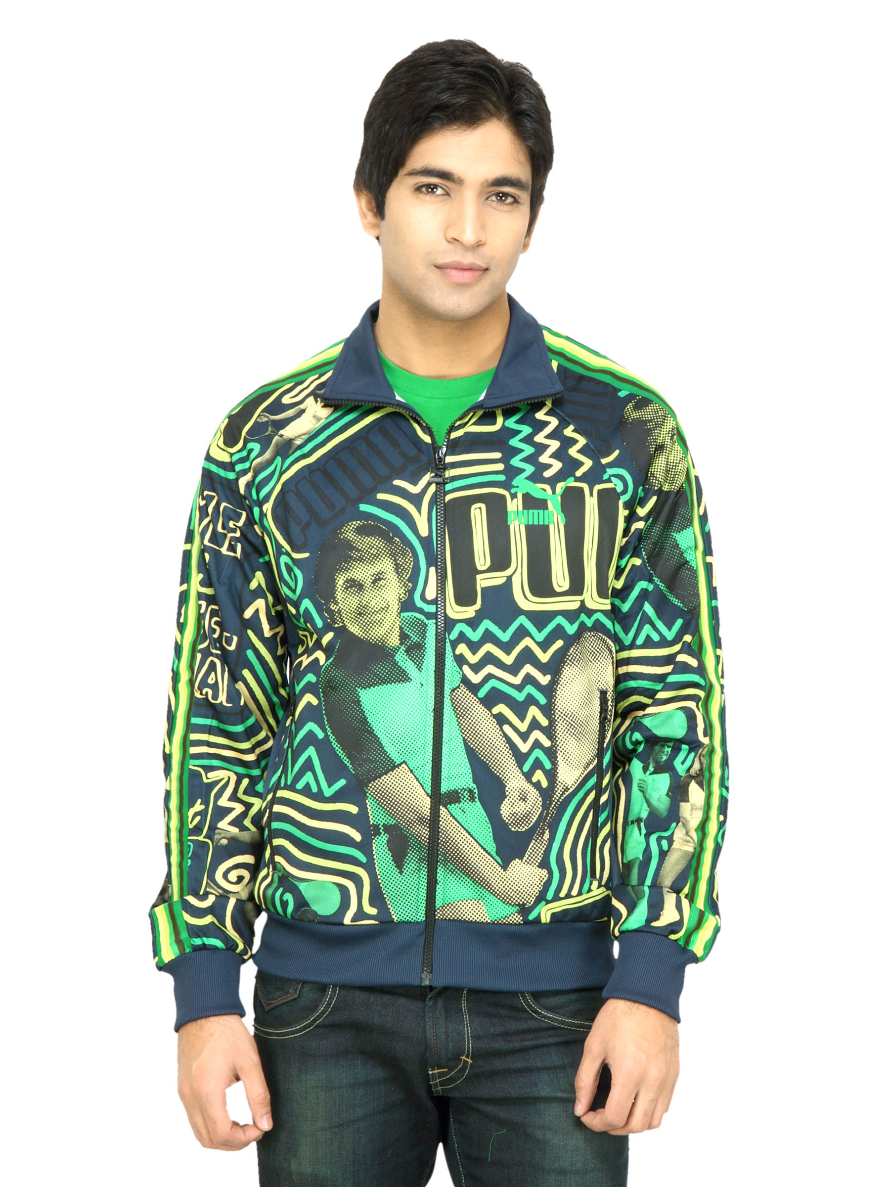 Puma Men Lifestyle Track Black Jacket