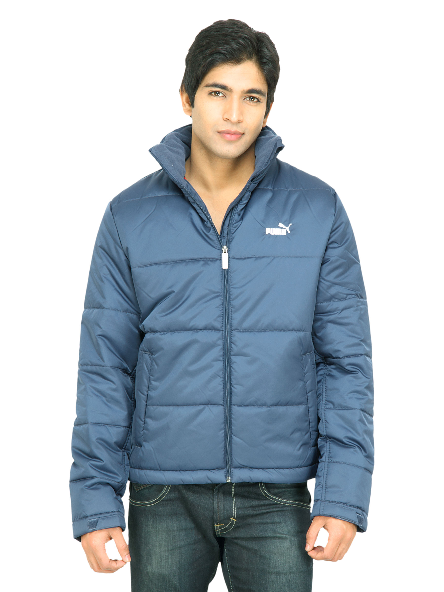 Puma Men Foundation Padded Blue Jacket