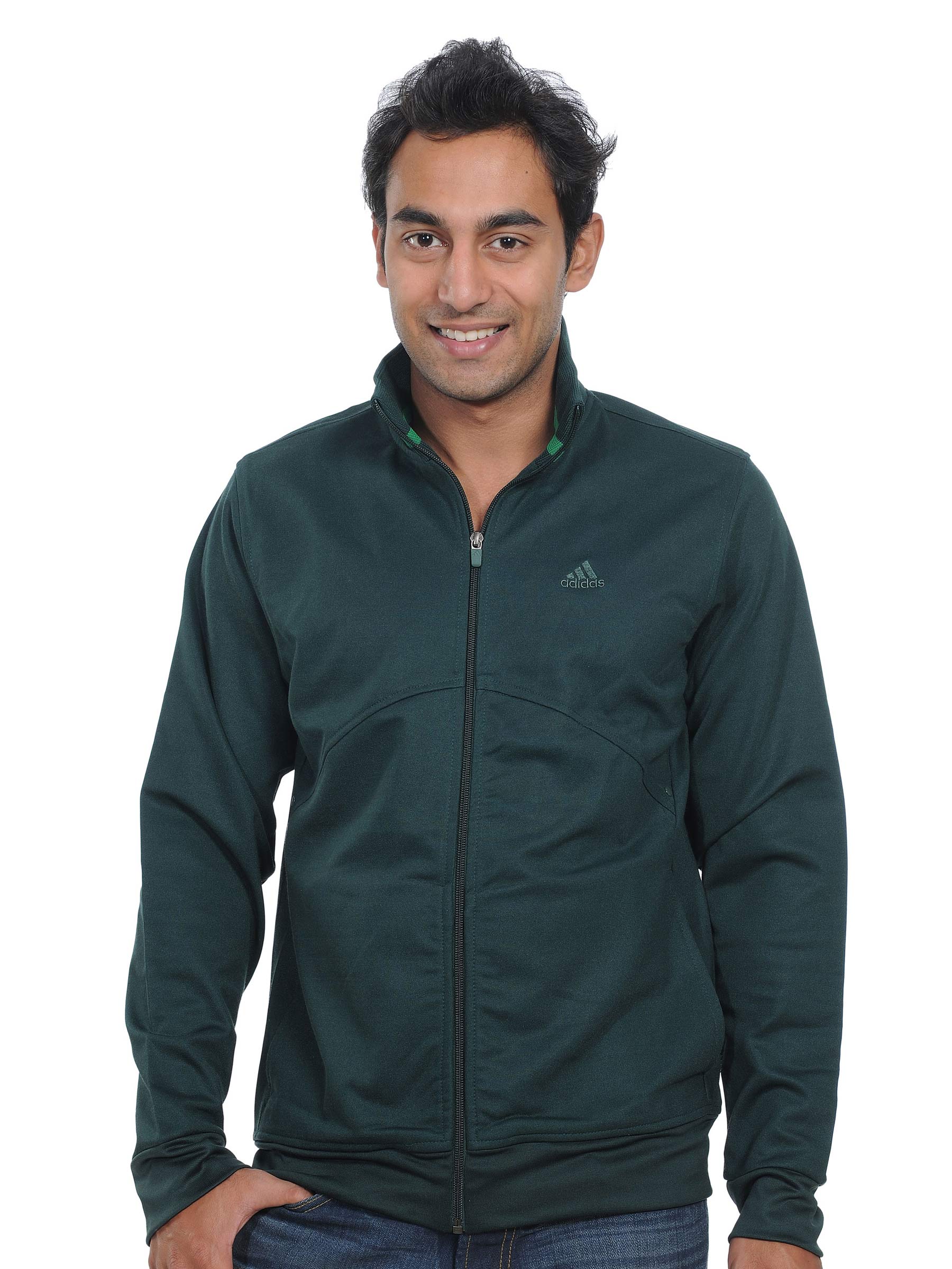 ADIDAS Men Collared Track Jacket