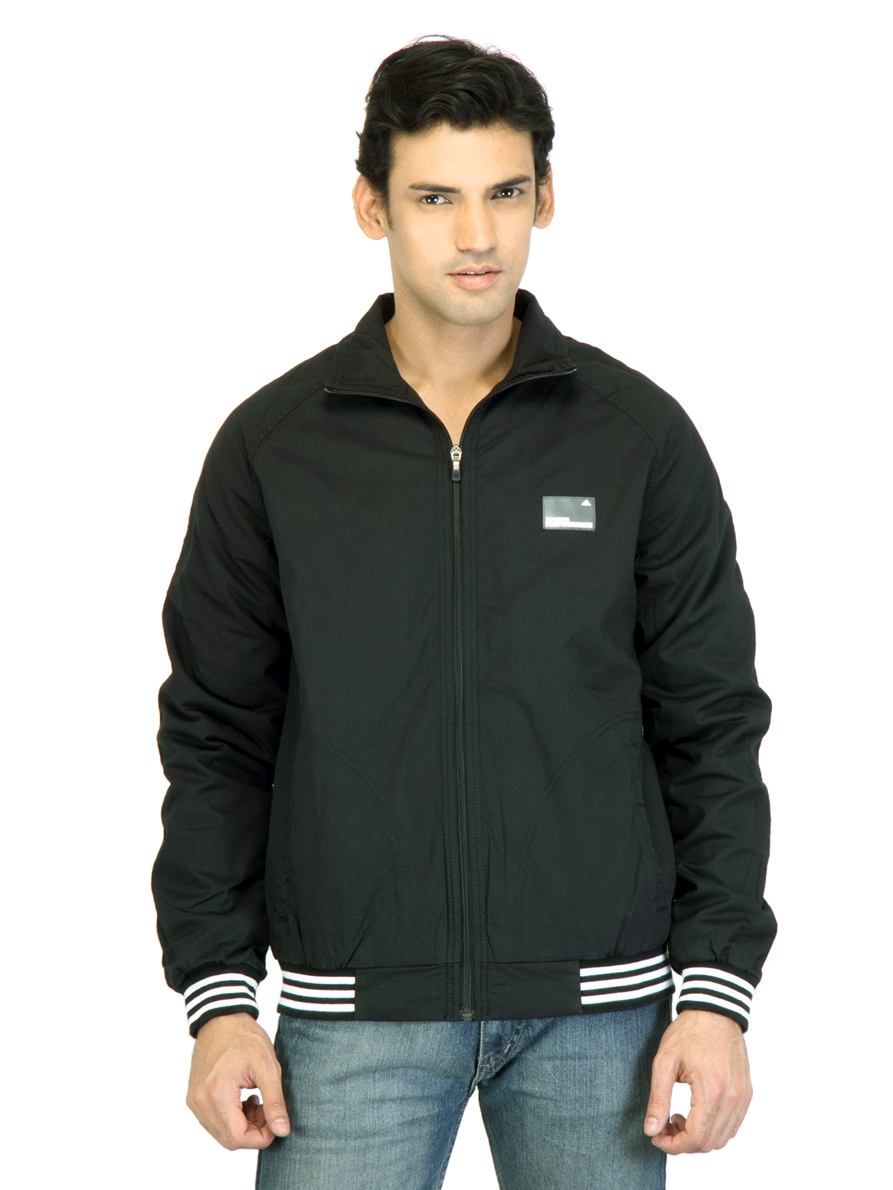 ADIDAS Men Black Jacket