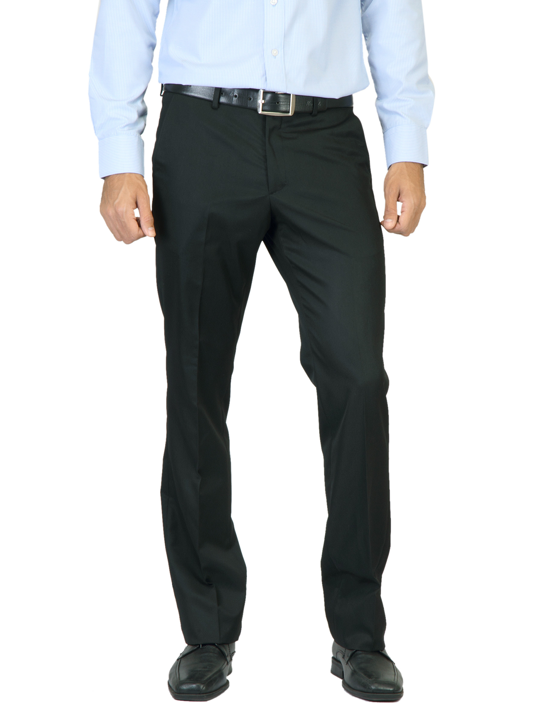 John Miller Men Black Trousers
