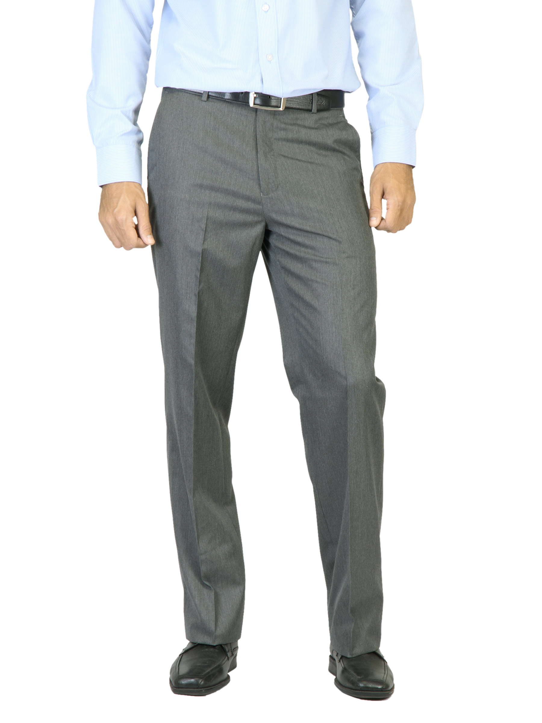 John Miller Men Grey Trousers