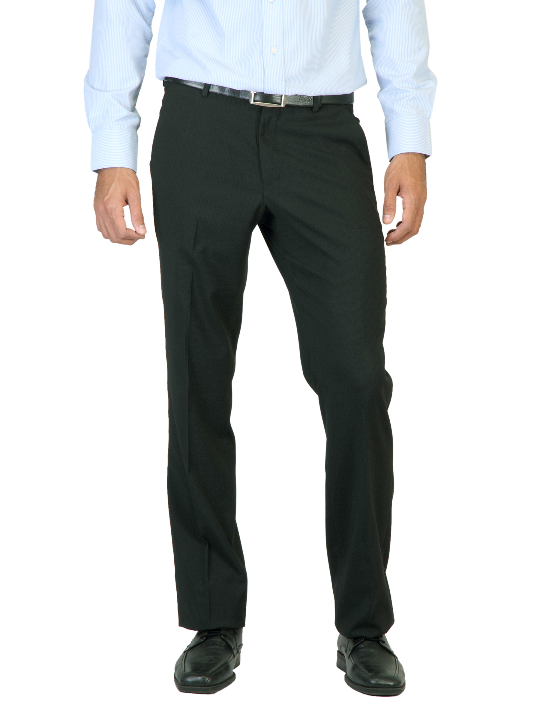 John Miller Men Black Trousers