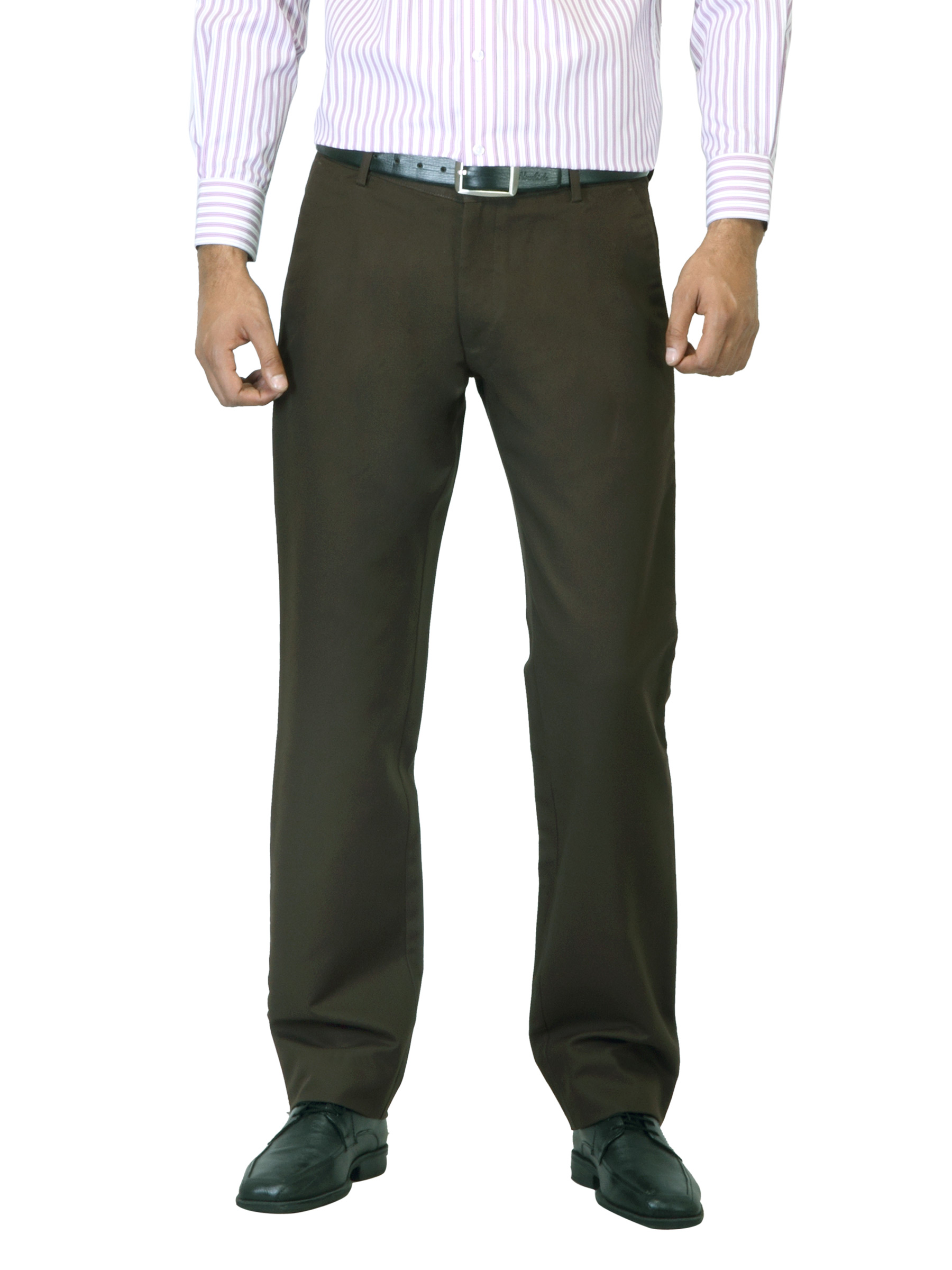 Arrow Sport Men Brown Trousers