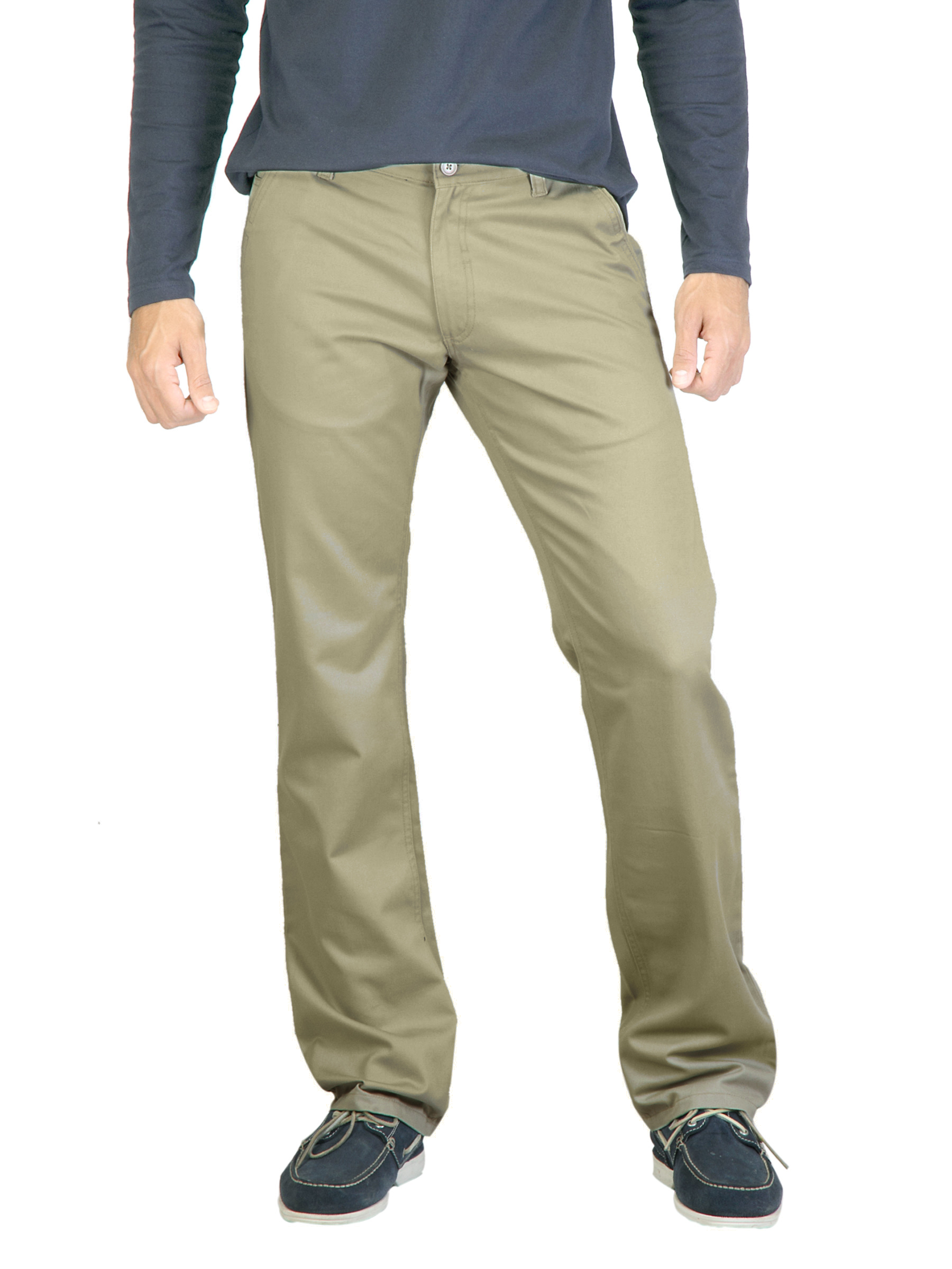 Highlander Men Beige Trousers