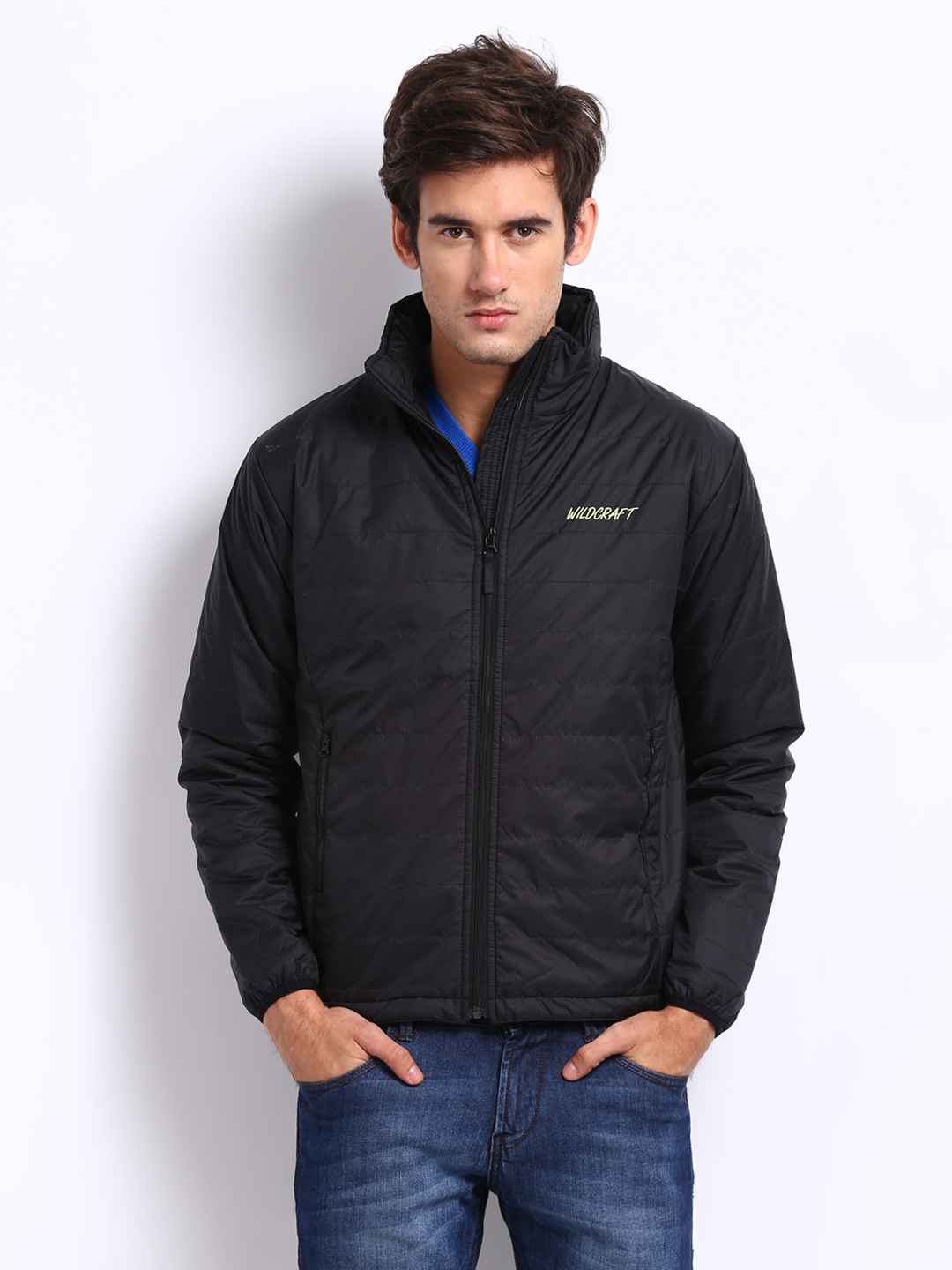 Wildcraft Men Black Husky Jacket