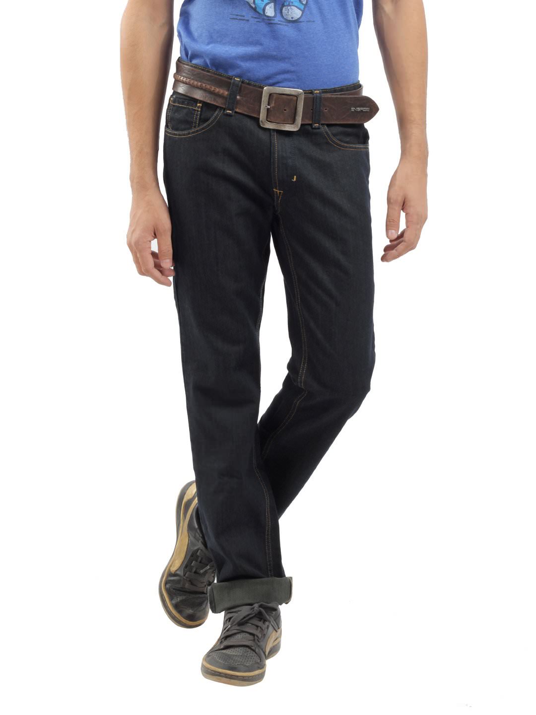 Peter England Men Blue Jeans