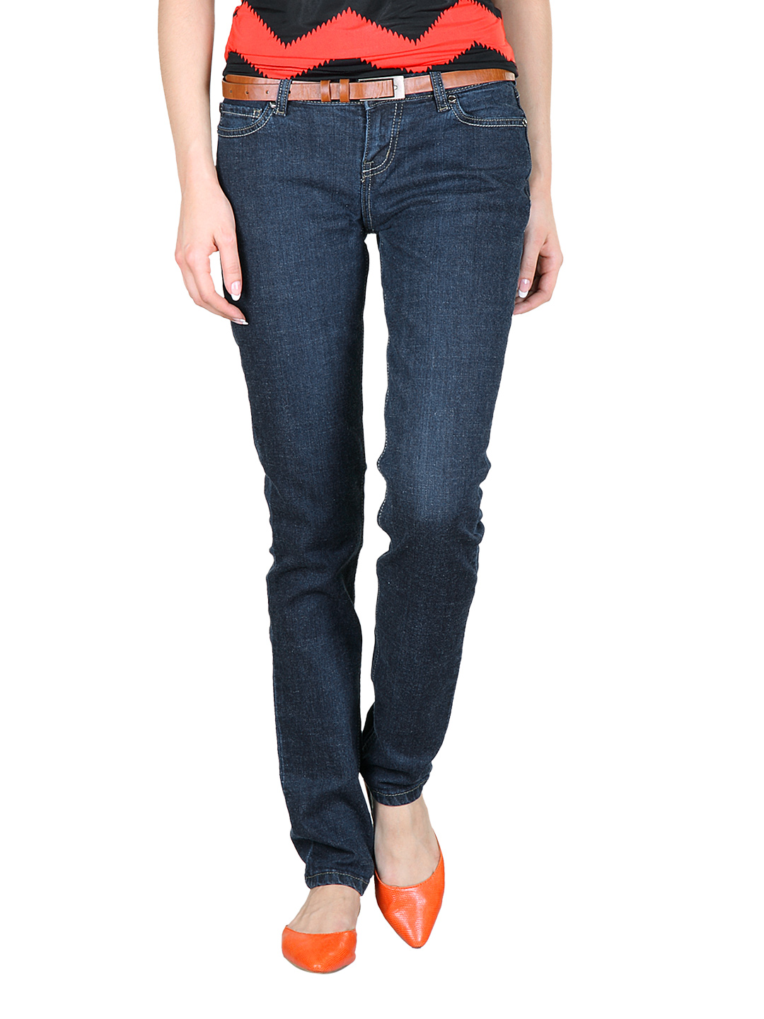 Tokyo Talkies Women Navy Slim Fit Jeans