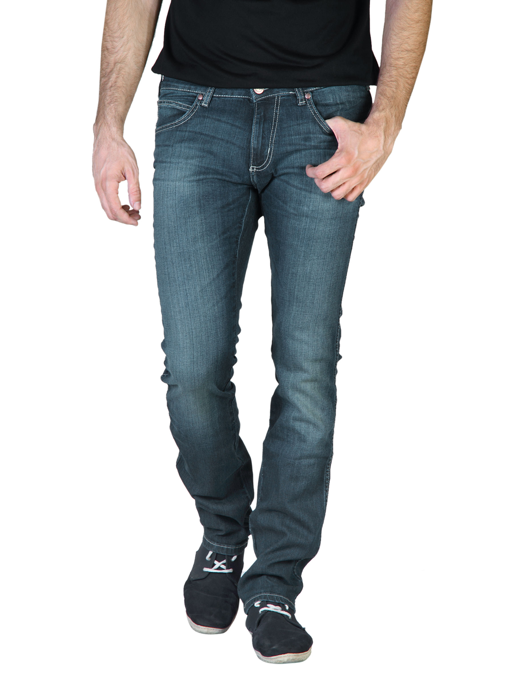 Wrangler Men Blue Skanders Jeans