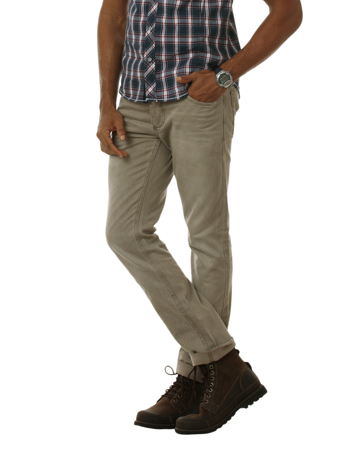 Jack & Jones Men Brown Jeans