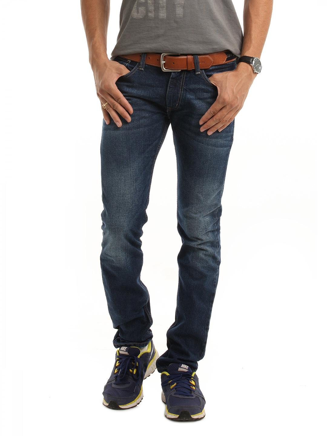 Locomotive  Men Blue Jeans