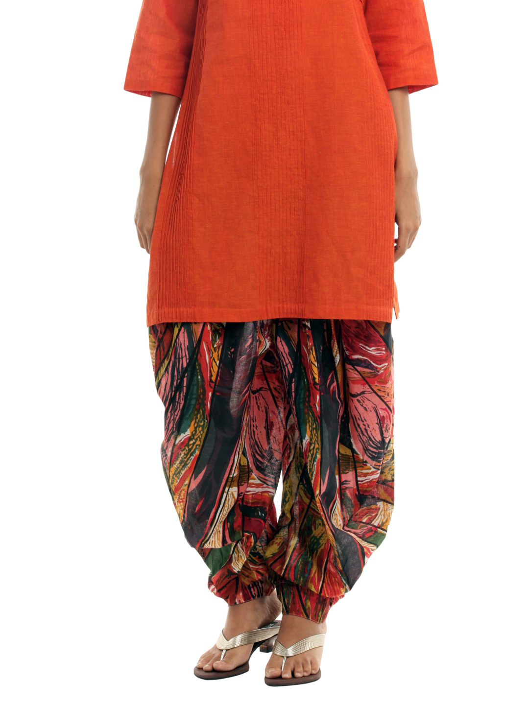 Shree Women Multi Coloured Jodhpuri Salwar