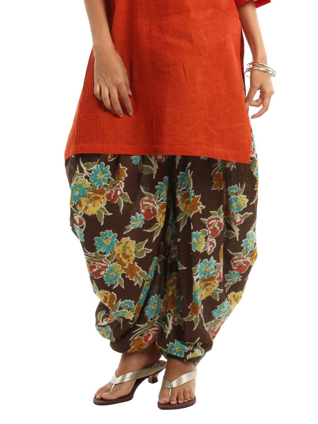Shree Women Brown Jodhpuri Salwar