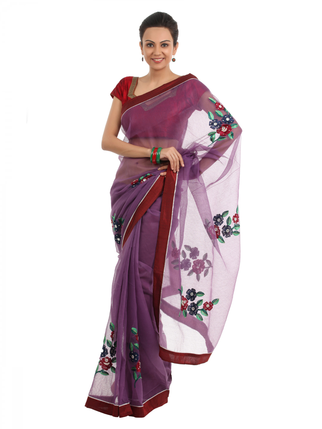 FNF Purple Sari