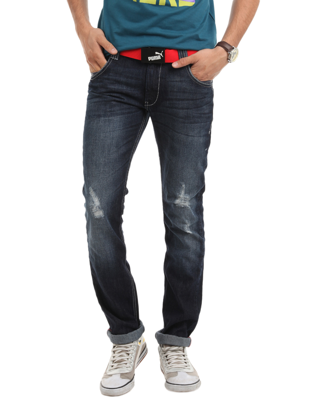 Horsefly Men Blue Jeans