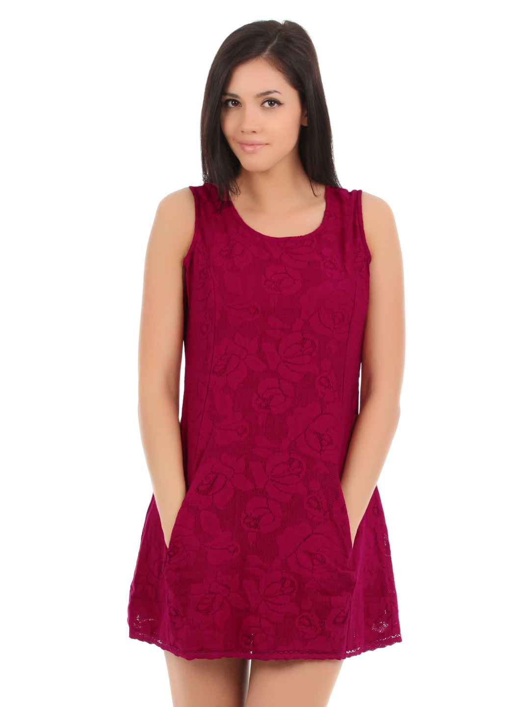 Elle Women Red Dress