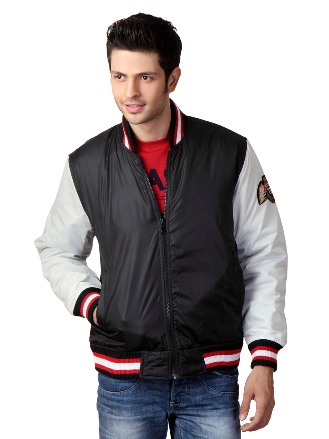 Just Natural Men Black Jacket