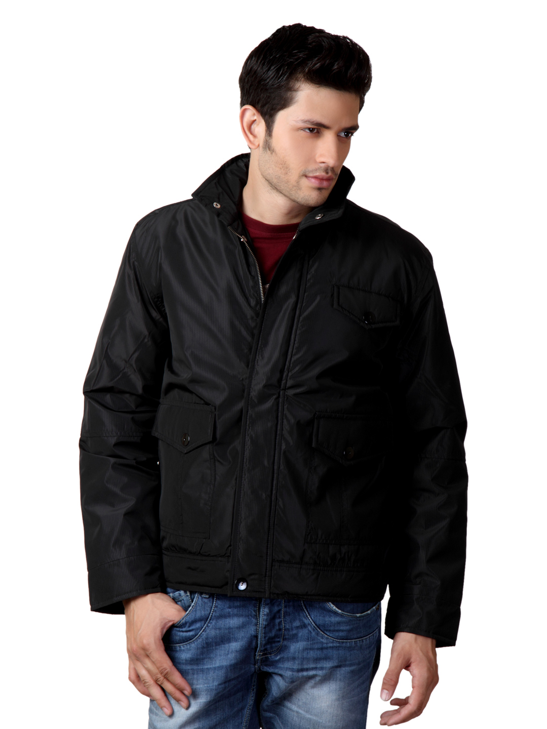 Just Natural Men Black Jacket