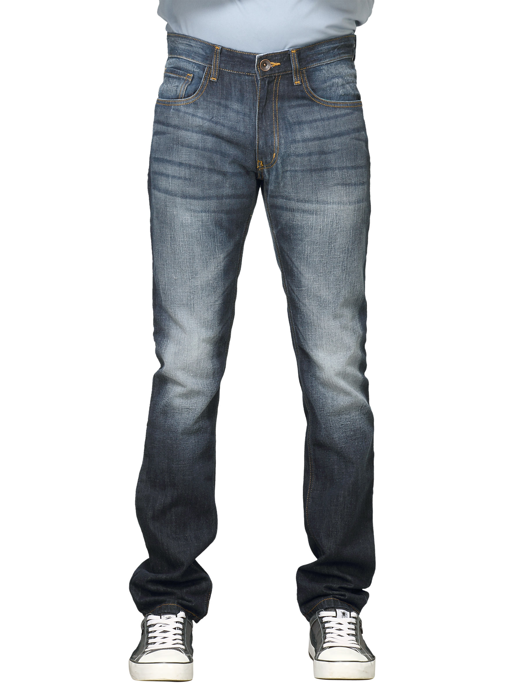 Locomotive Men Race Blue Jeans