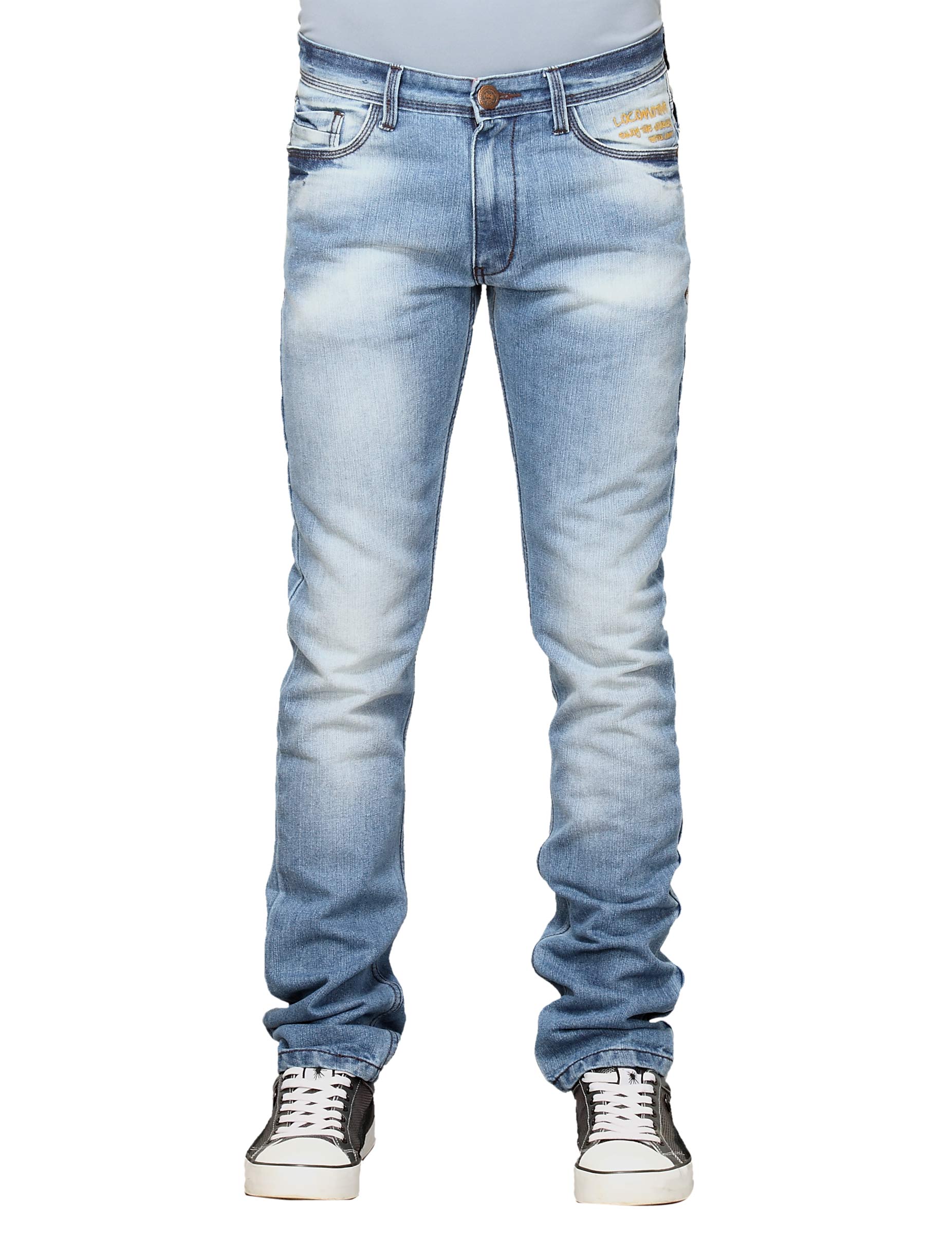 Locomotive Men Bao Blue Jeans