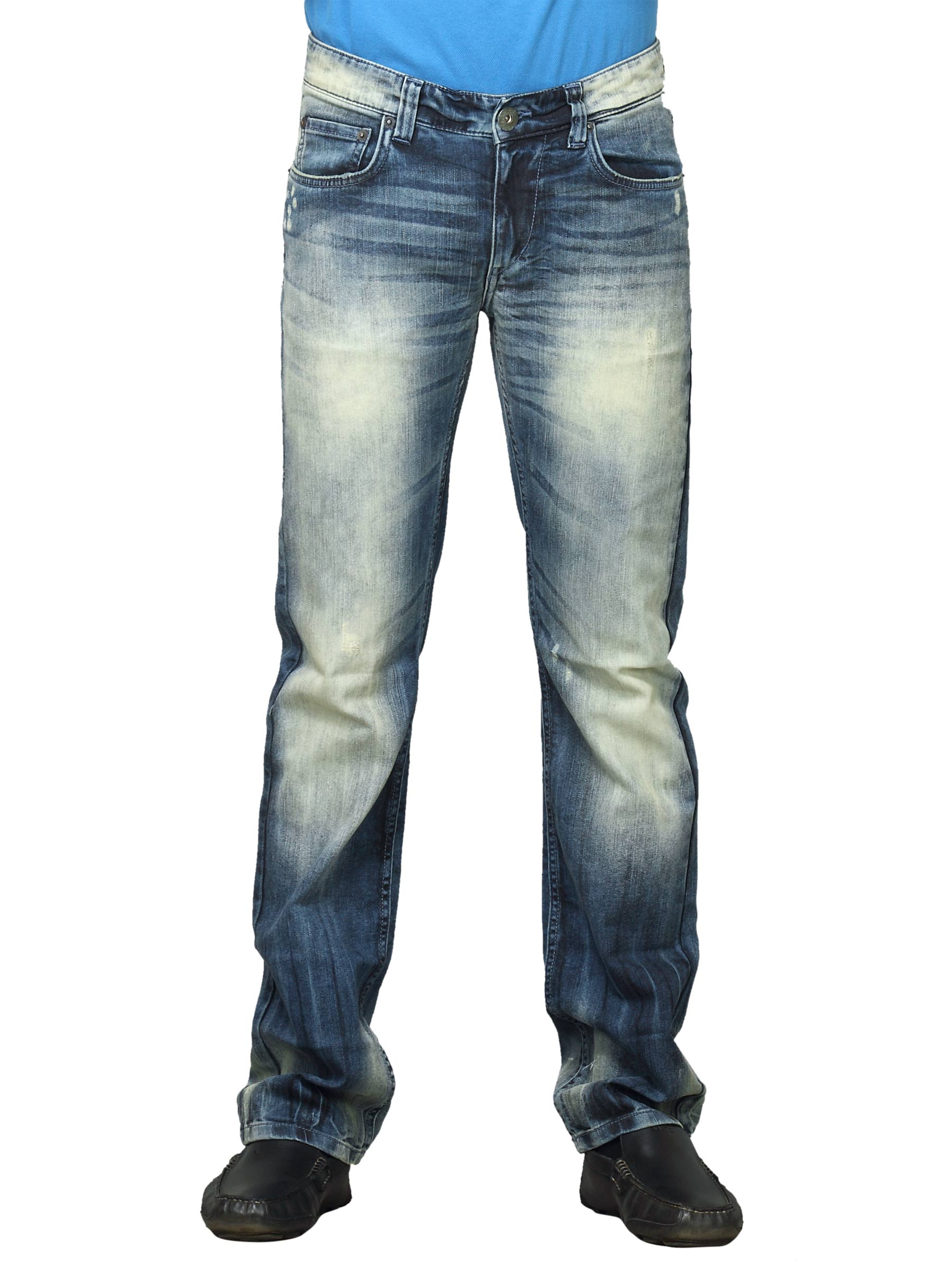 Spykar Men Free Wheeler Spirit Denim Blue Jeans
